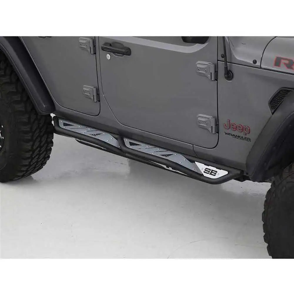 Jeep Wrangler Jk 2 d 07-18 Rock Sliders Trinn - Smittybilt Apollo - 5