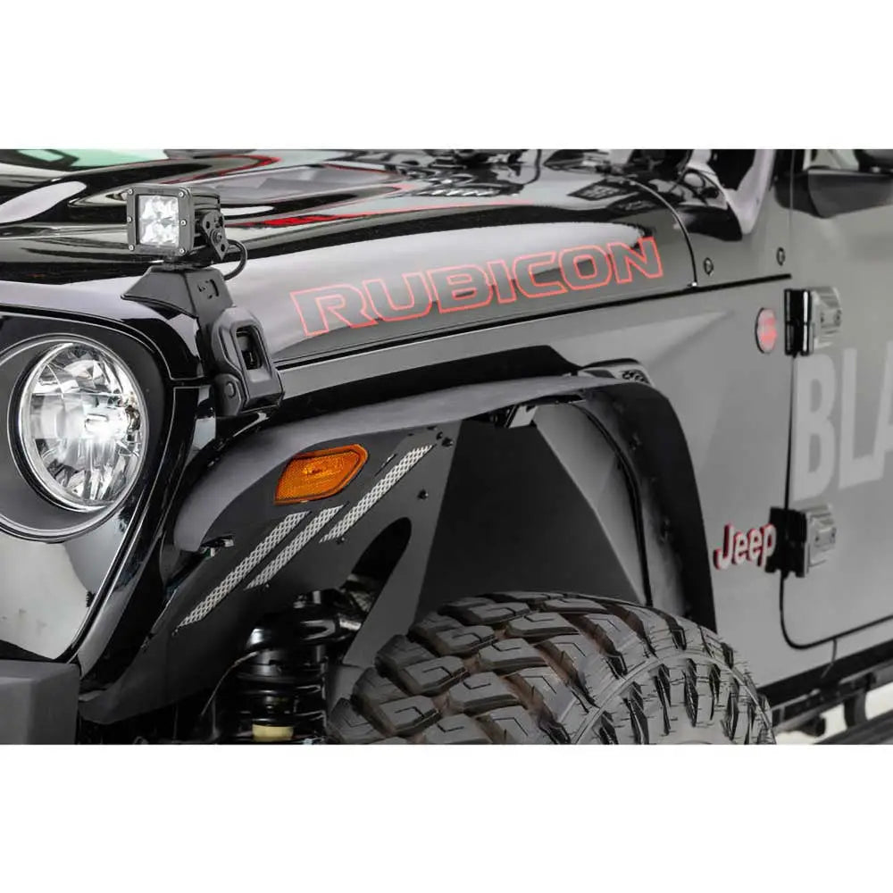 Jeep Wrangler Jk 2 d 07-18 Skjermbreddere Av Go Rhino - 4