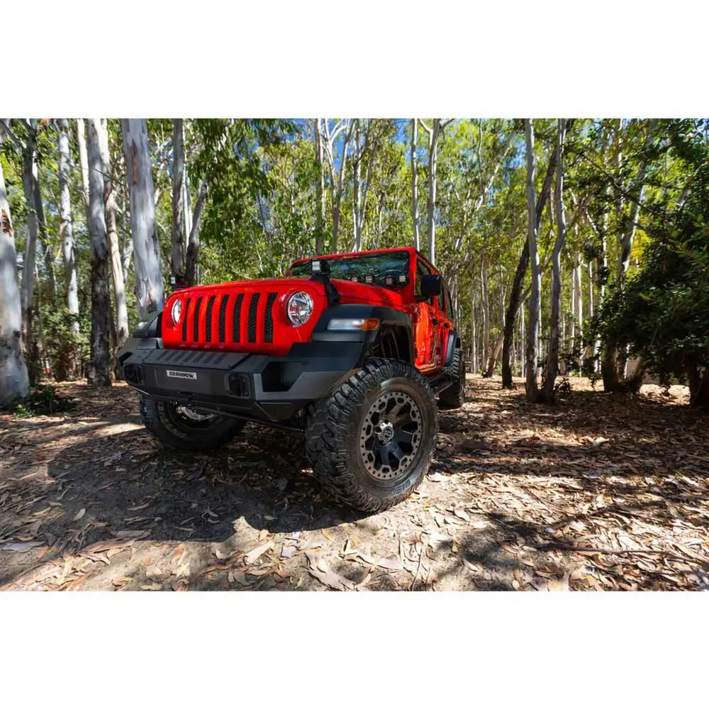 Jeep Wrangler Jk 2 d 07-18 Støtfanger Full Front Go Rhino Trailline - 13