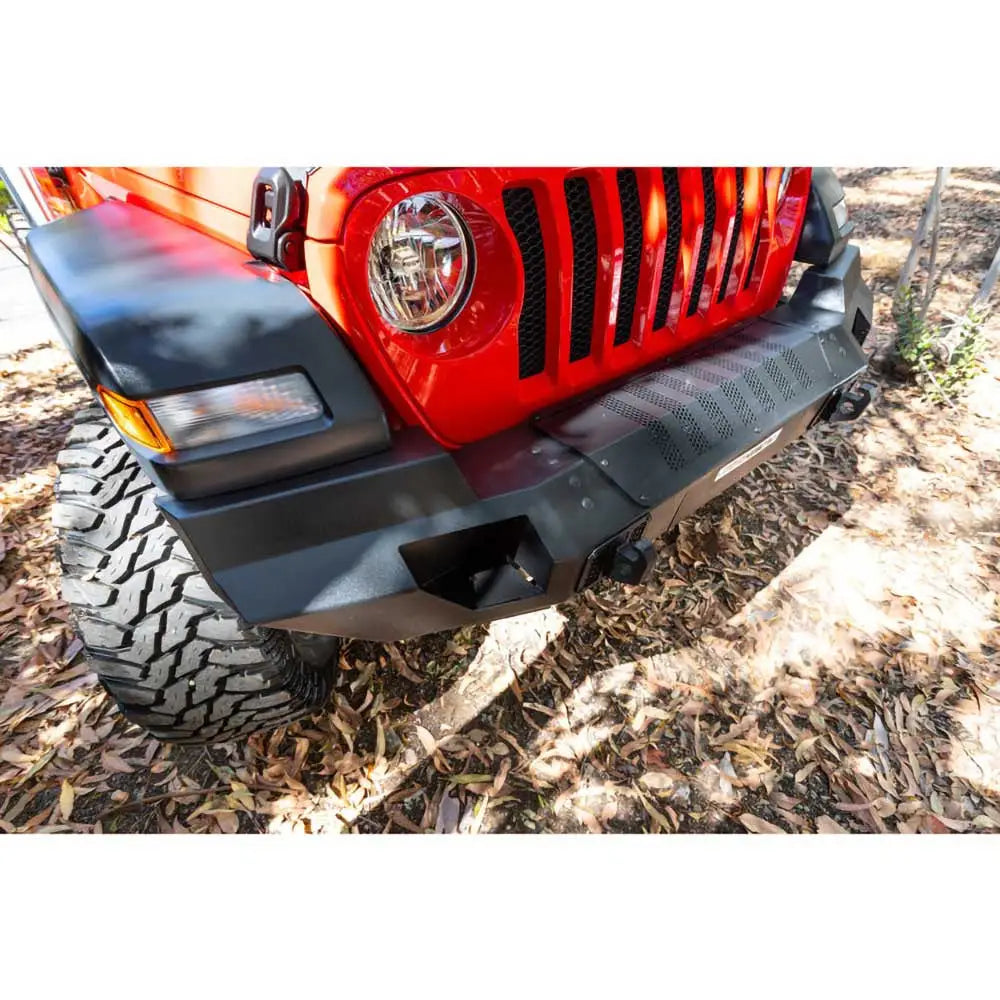 Jeep Wrangler Jk 2 d 07-18 Støtfanger Full Front Go Rhino Trailline - 14