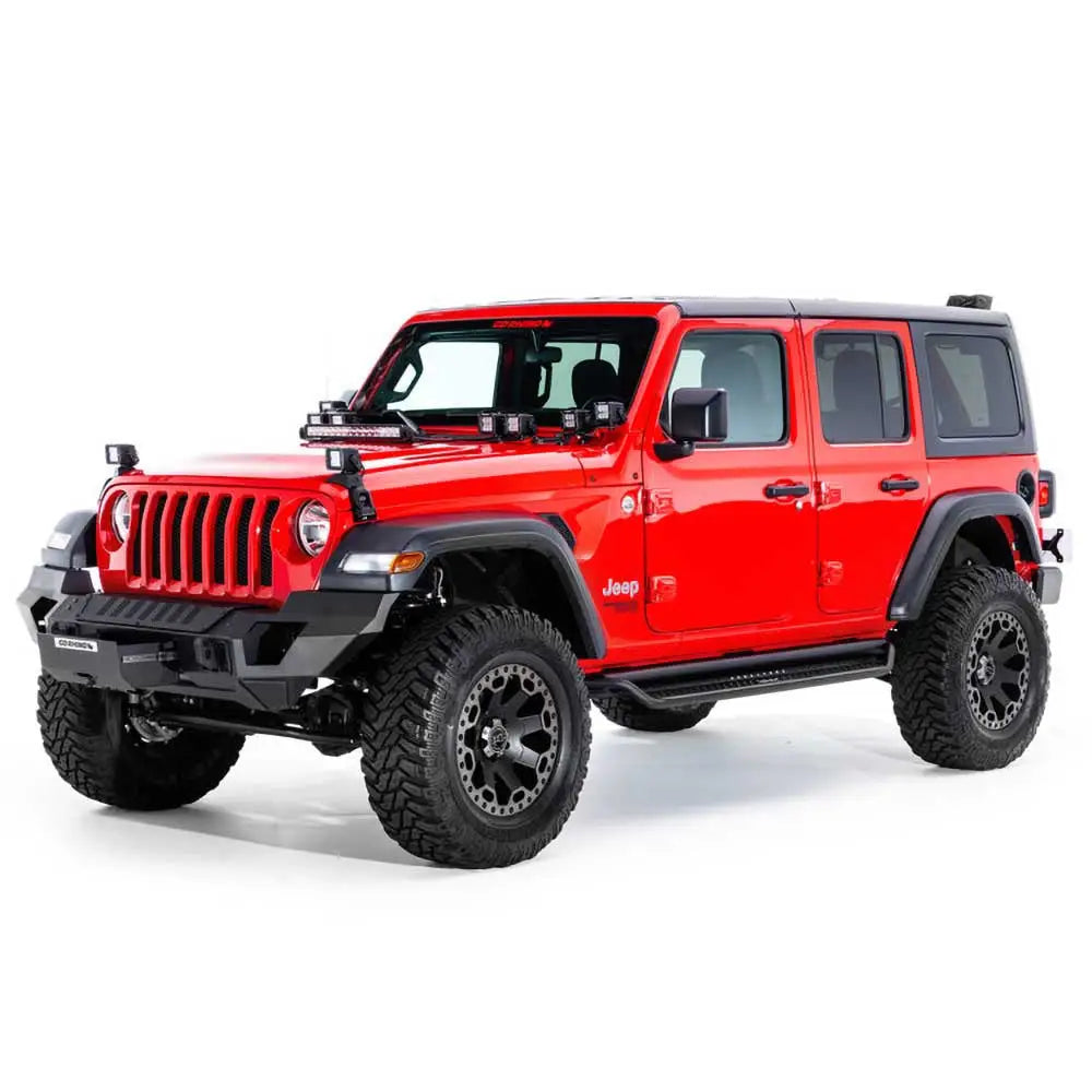 Jeep Wrangler Jk 2 d 07-18 Støtfanger Full Front Go Rhino Trailline - 7