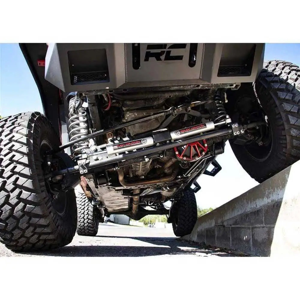 Jeep Wrangler Jk 2 d 07-18 Styrestempelkit Med Rough Country N3 Dempere For Løft 2-8’ - 5