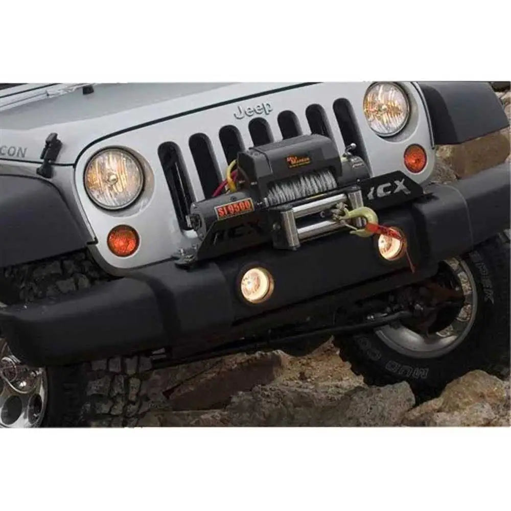 Jeep Wrangler Jk 2 d 07-18 Vinsjplate Til Rough Country - 2