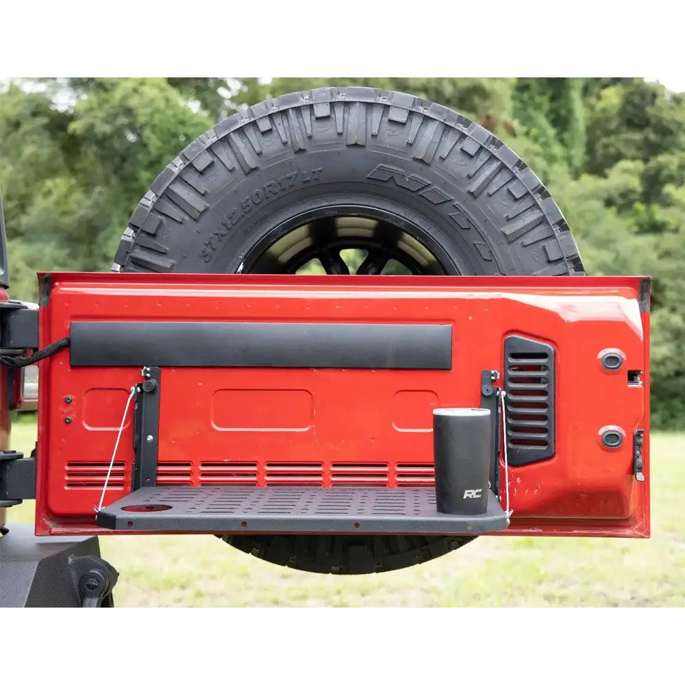 Jeep Wrangler Jk 4 d 07-18 Bagasjedørmontert Utfellbart Bord - Rough Country - 17