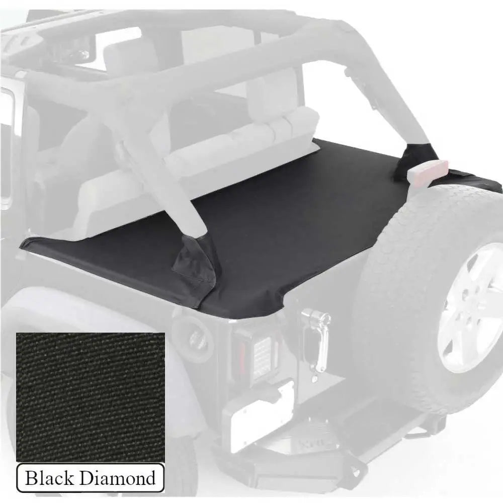 Jeep Wrangler Jk 4 d 07-18 Bagasjelokk Sort Diamant Smittybilt - 1