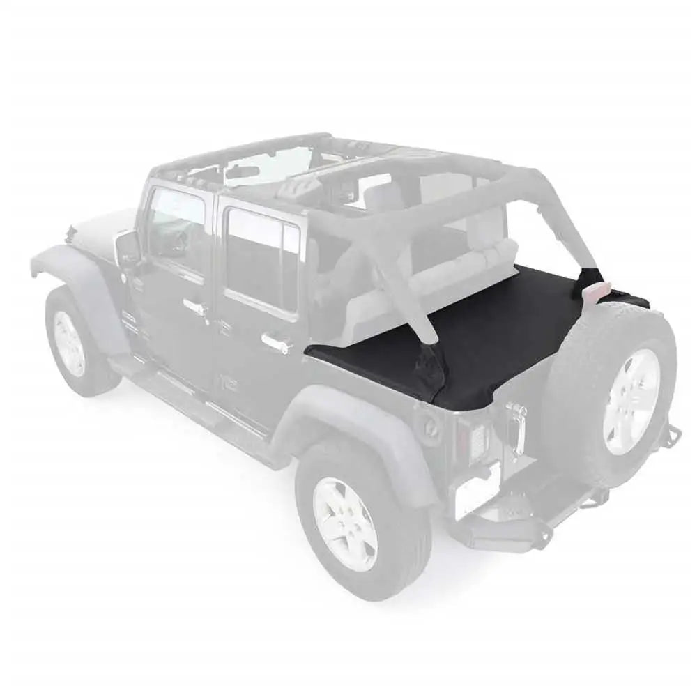 Jeep Wrangler Jk 4 d 07-18 Bagasjelokk Sort Diamant Smittybilt - 3