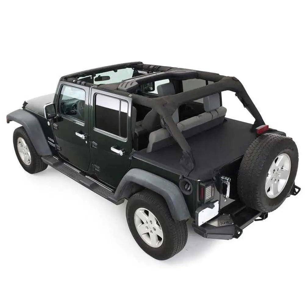 Jeep Wrangler Jk 4 d 07-18 Bagasjelokk Sort Diamant Smittybilt - 5