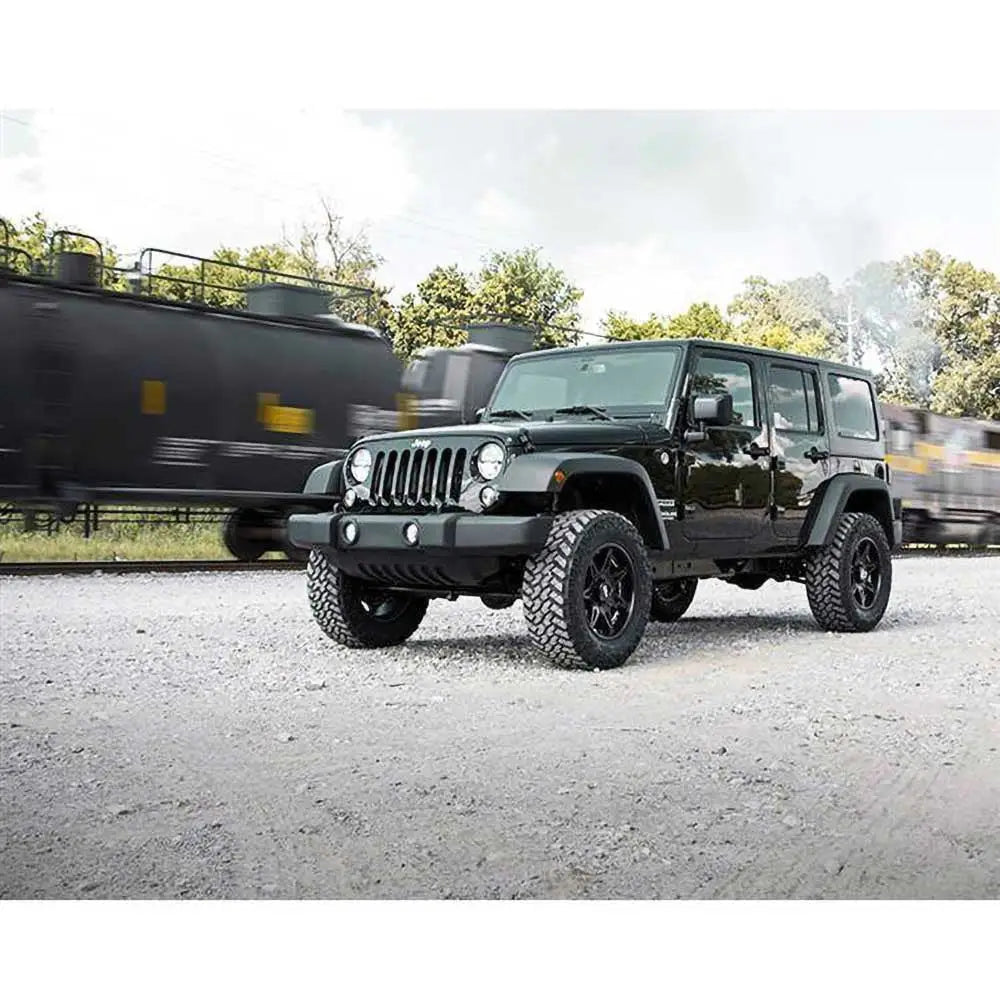 Jeep Wrangler Jk 4 d 07-18 Hevesett - Rough Country 2,5’ Løft - 2