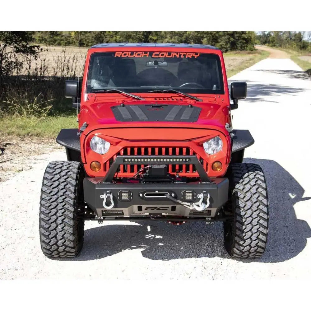 Jeep Wrangler Jk 4 d 07-18 Motorhjelm Av Rough Country - 4