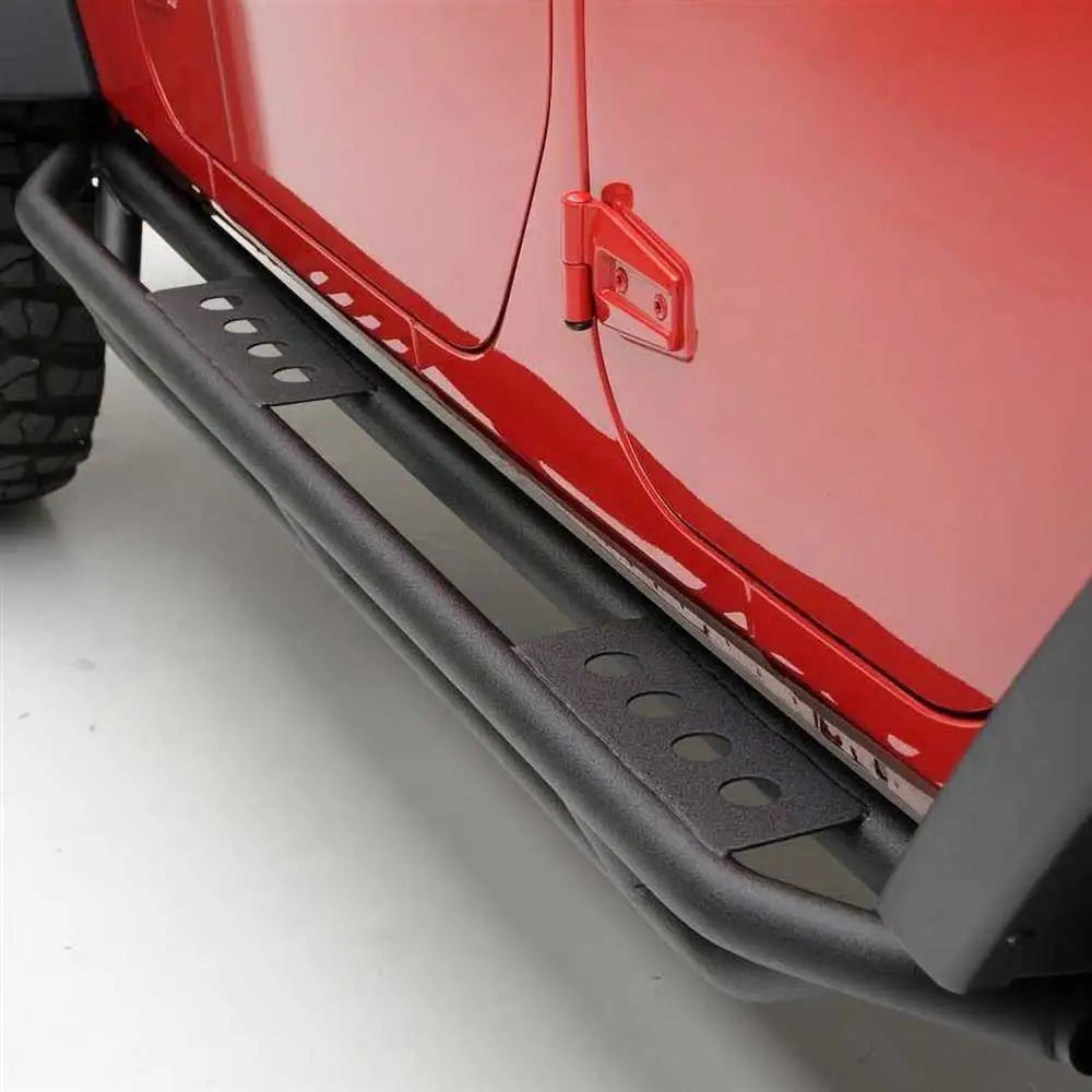 Jeep Wrangler Jk 4 d 07-18 Side Steps - Smittybilt Src Tilbehør - 4