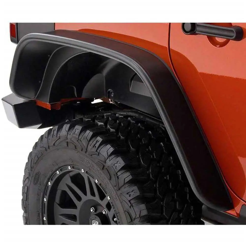 Jeep Wrangler Jk 4 d 07-18 Skjermbreddere Fra Bushwacker - Flat Style - 3