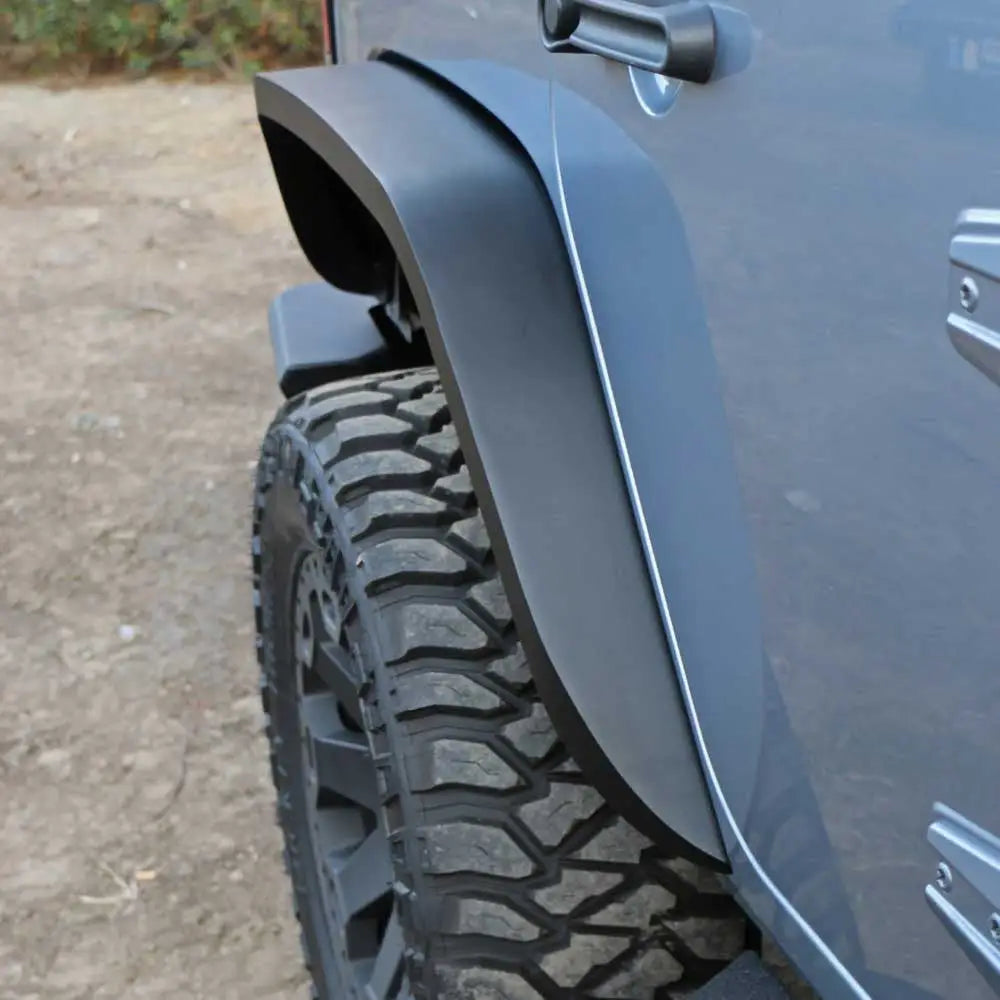 Jeep Wrangler Jk 4 d 07-18 Skjermbreddere - Go Rhino Traillline 6’ - 6