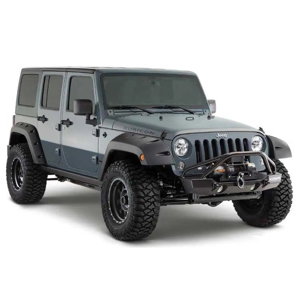 Jeep Wrangler Jk 4 d 07-18 Skjermbreddere Med Bushwacker Pocket Style - 3