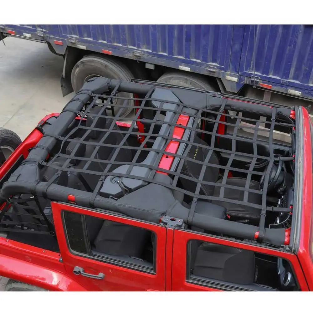 Jeep Wrangler Jk 4 d 07-18 Tak Topp Polyster Mesh Ofd - 6