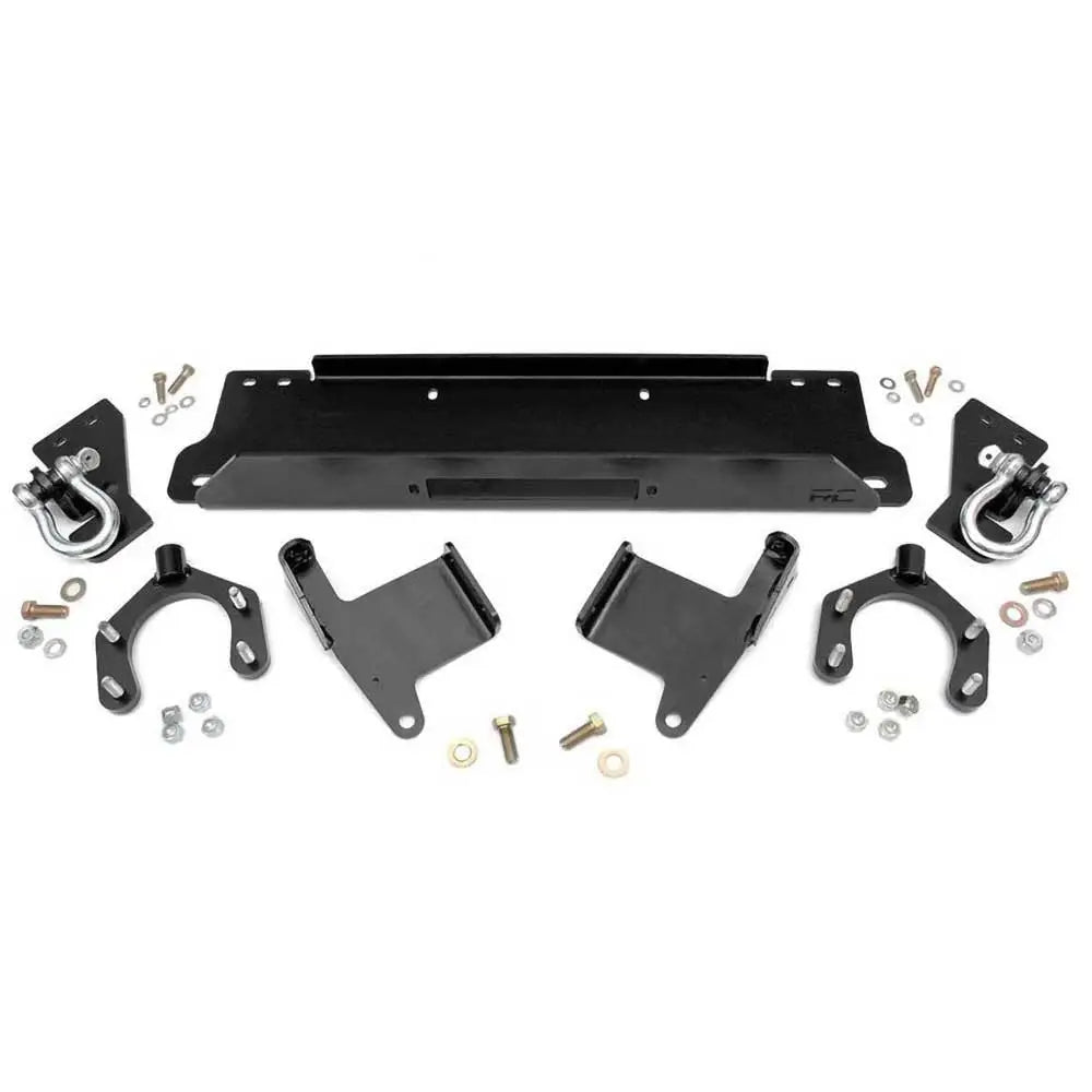 Jeep Wrangler Jk 4 d 07-18 Vinsjplater / Winch Plate