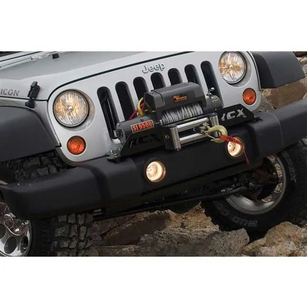 Jeep Wrangler Jk 4 d 07-18 Vinsjplater / Winch Plate - 2