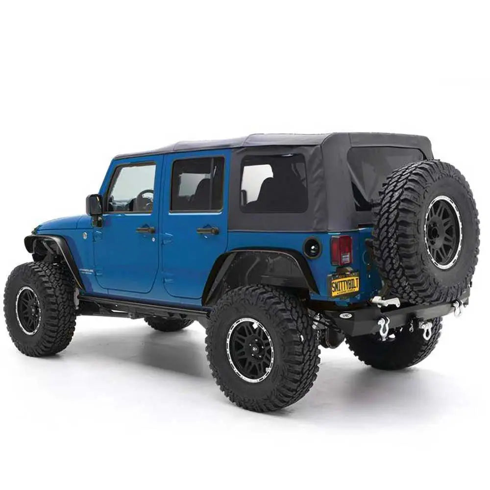 Jeep Wrangler Jk 4 d 10-18 Tak Soft Top Black Diamond Av Smittybilt - 3