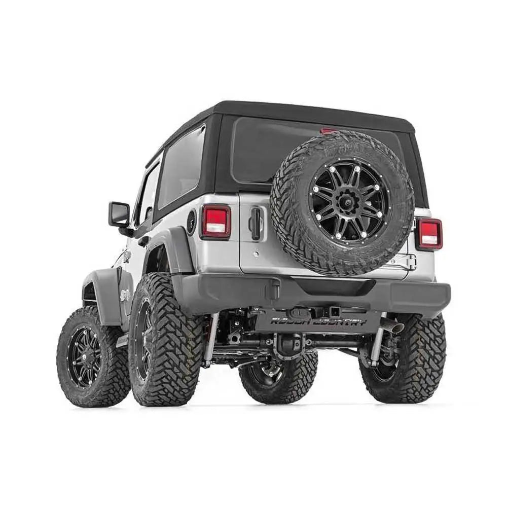 Jeep Wrangler Jl 2 d 18- Eksosbeskyttelsesplate Fra Rough Country - 4