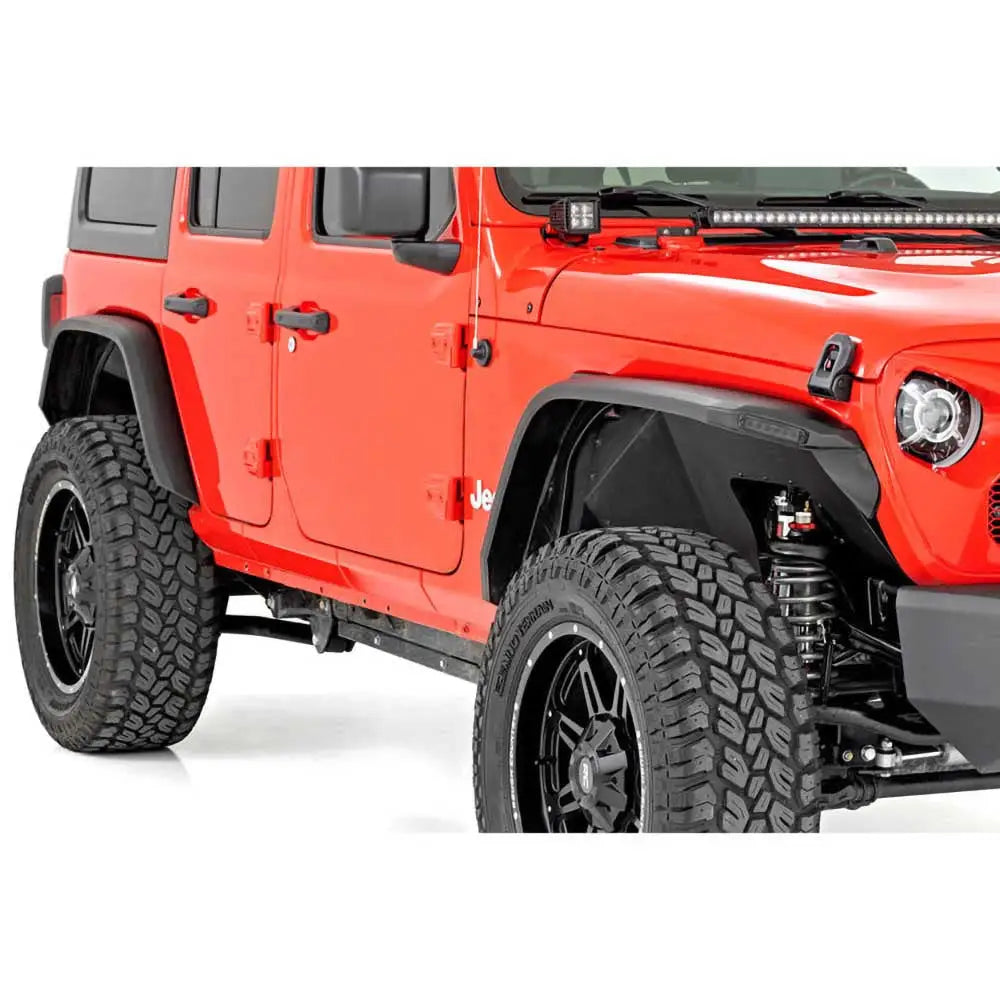 Jeep Wrangler Jl 2 d 18- Led Skjermbreddersett Fra Rough Country - 2