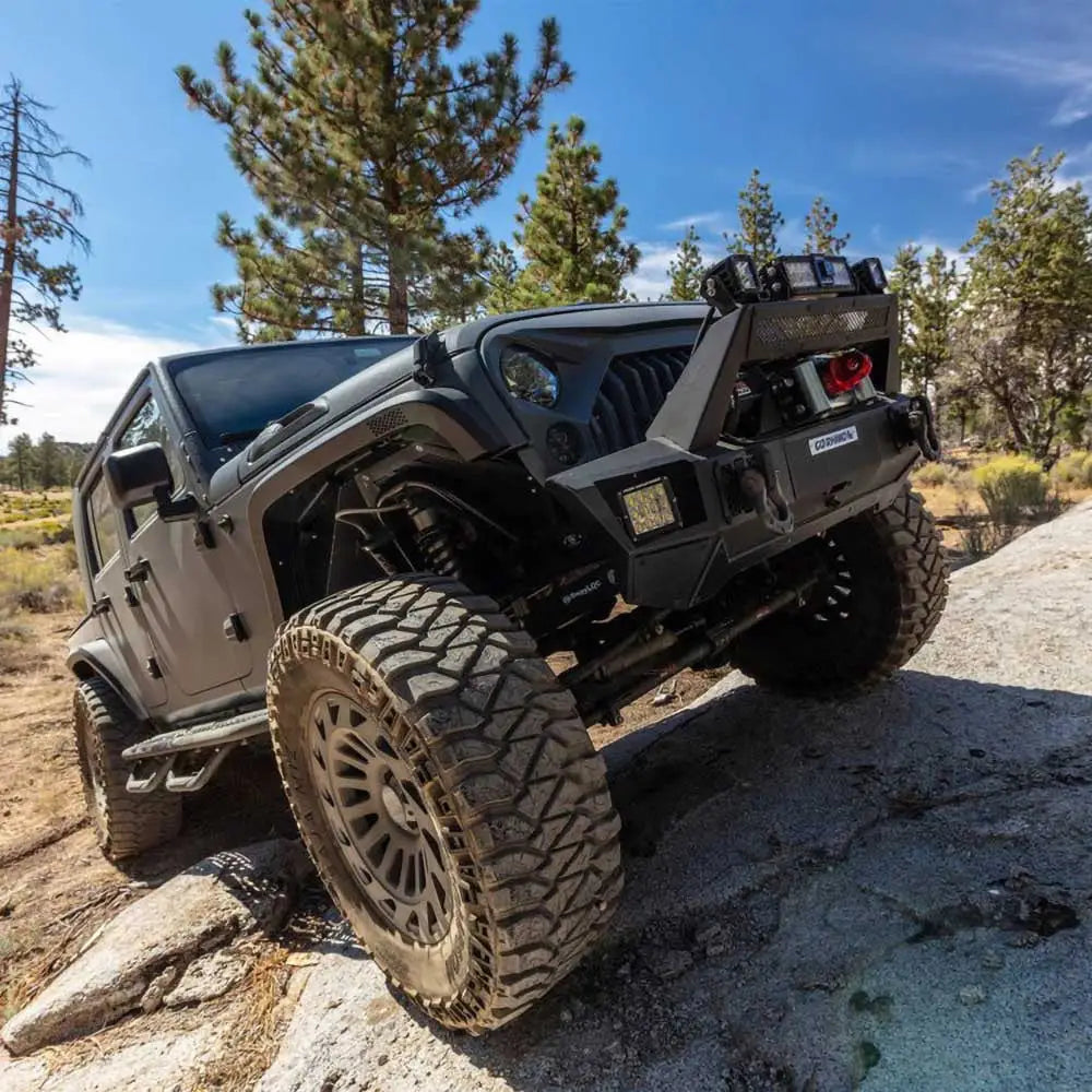 Jeep Wrangler Jl 2 d 18- Støtfanger Foran Fra Go Rhino Trailline - 10