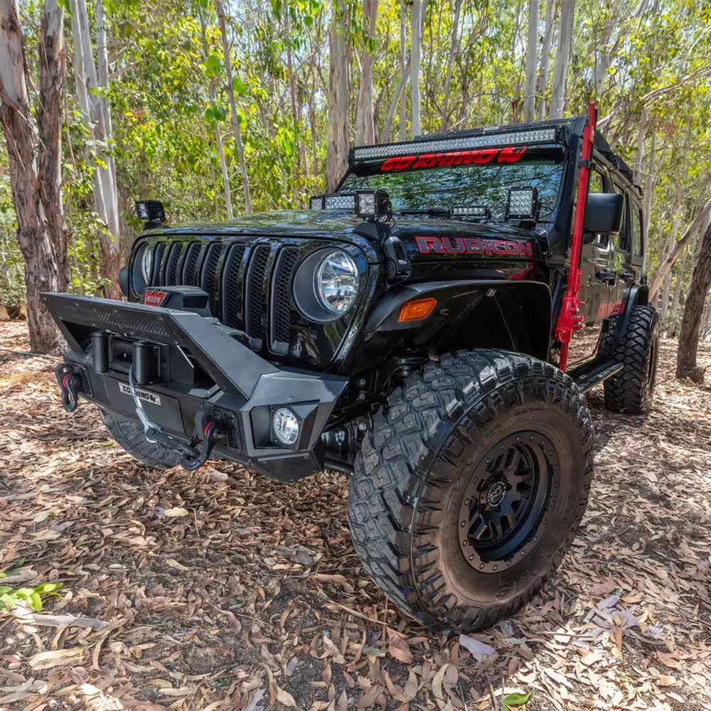 Jeep Wrangler Jl 2 d 18- Støtfanger Foran Fra Go Rhino Trailline - 7