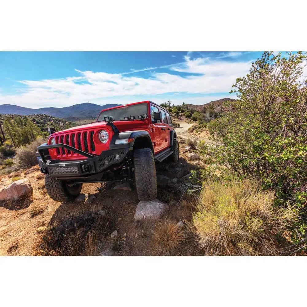 Jeep Wrangler Jl 2 d 18- Støtfanger Med Bullbar - Go Rhino Rockline - 10