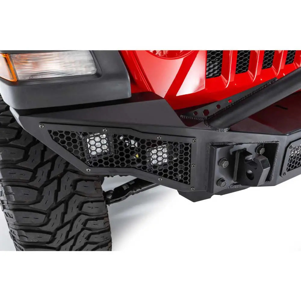 Jeep Wrangler Jl 2 d 18- Støtfanger Med Bullbar - Go Rhino Rockline - 6