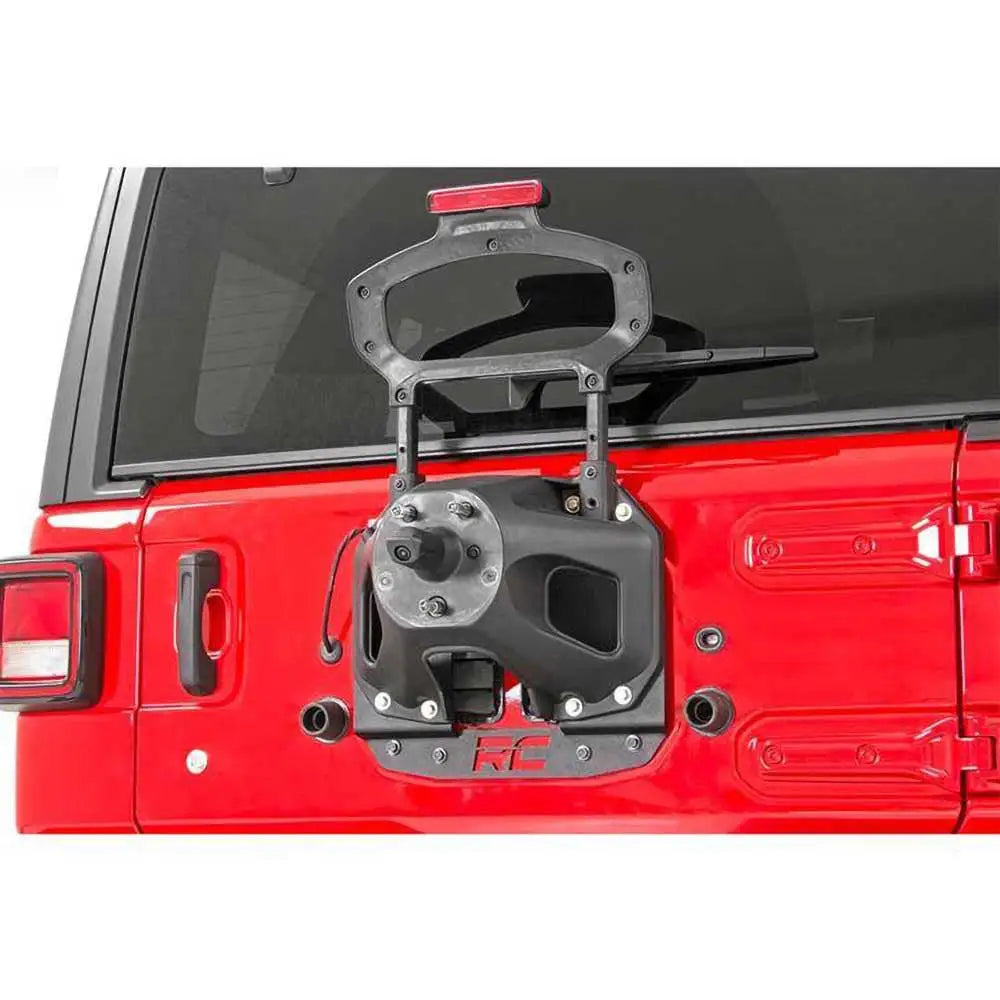 Jeep Wrangler Jl 4 d 18- Reservehjulholder Med Rough Country Relokasjon - 3