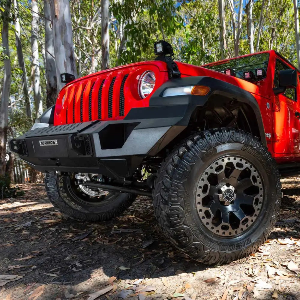 Jeep Wrangler Jl 4d 18- Frontstøtfanger Av Go Rhino Trailline - 10