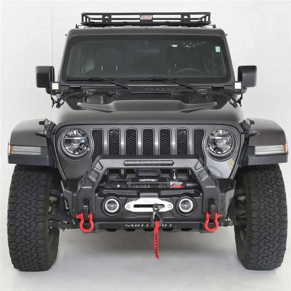 Jeep Wrangler Jl 4xe 21- Takstativ Med Smittybilt Defender Takstativholder - 9