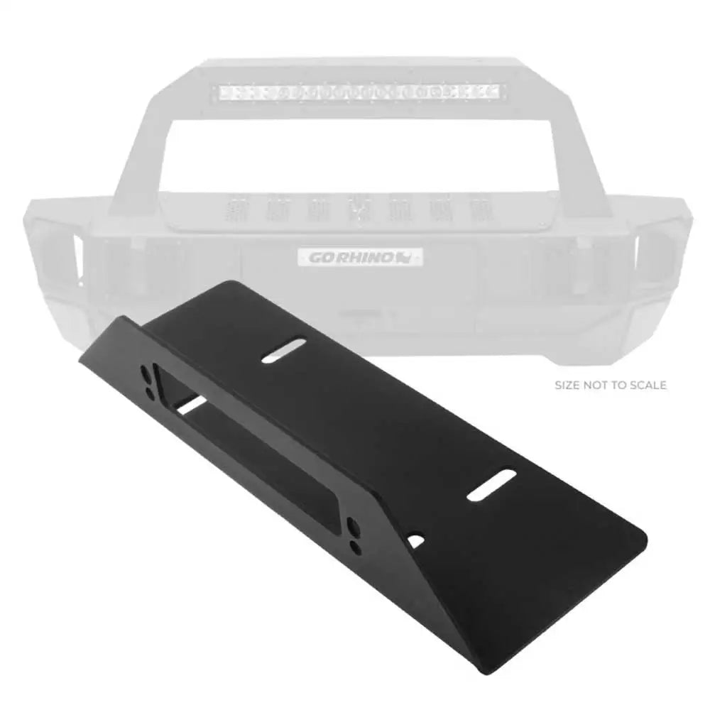 Jeep Wrangler Jl 4xe 21- Vinsjplate For Rockline Go Rhino Festesystem - 3