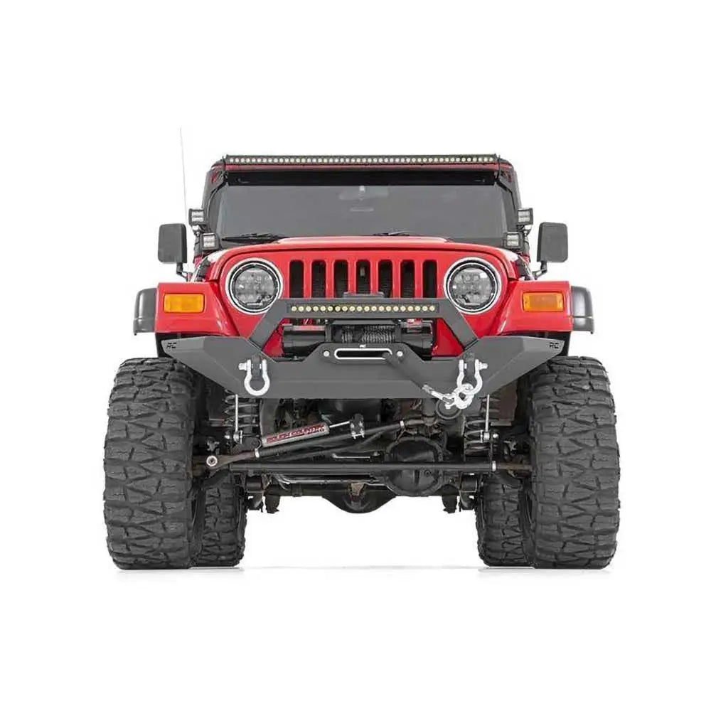 Jeep Wrangler Lj 04-06 Frontfanger Med 20’ Led-stripe Fra Rough Country - 4