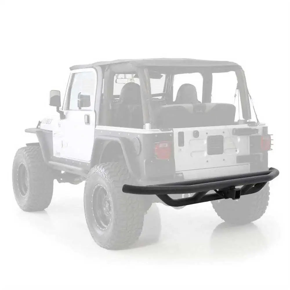 Jeep Wrangler Lj 04-06 Stål Bakre Rør Bumpers Från Smittybilt Src - 3