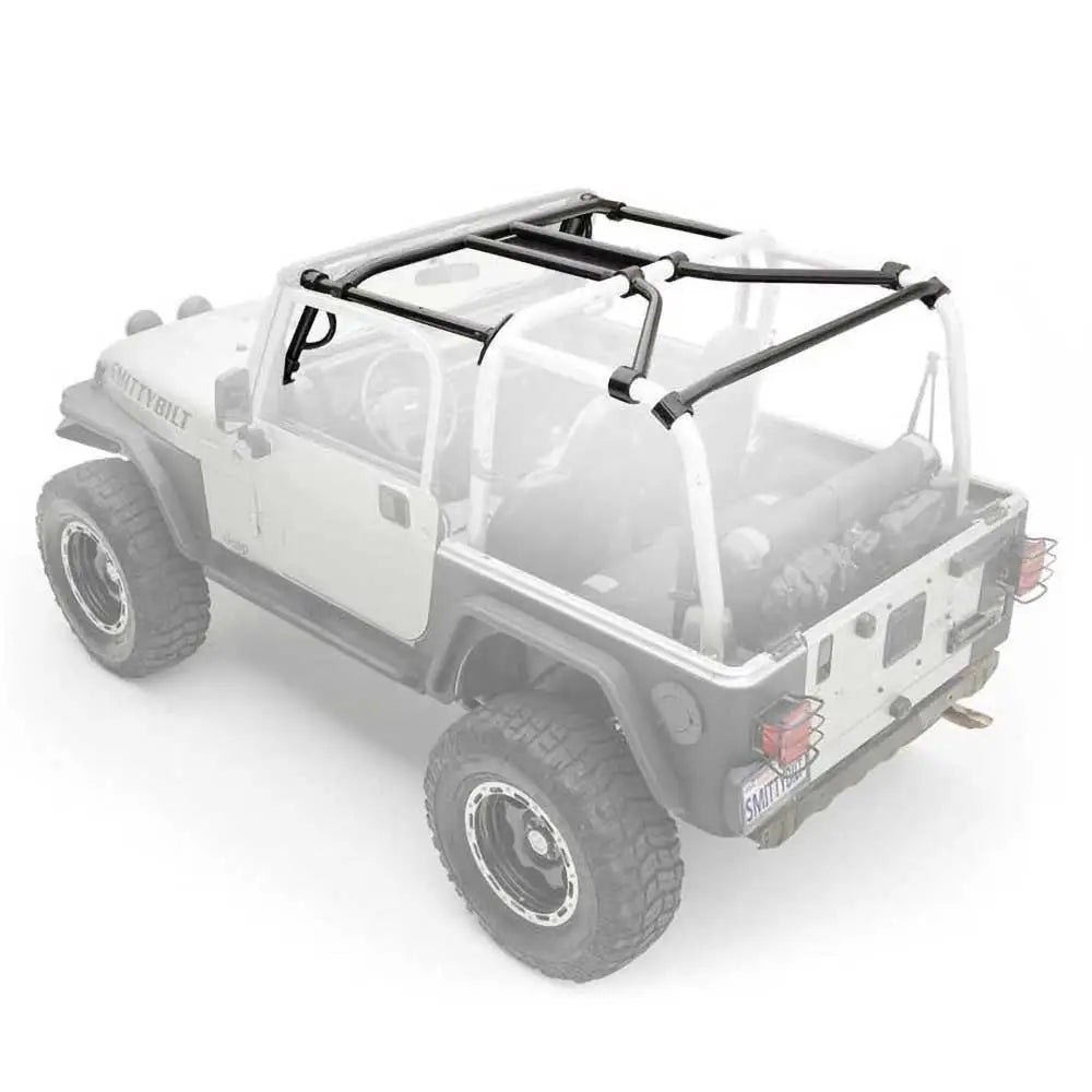 Jeep Wrangler Tj 97-06 Skliplater Beskyttelsesbur - Smittybilt Src - 1