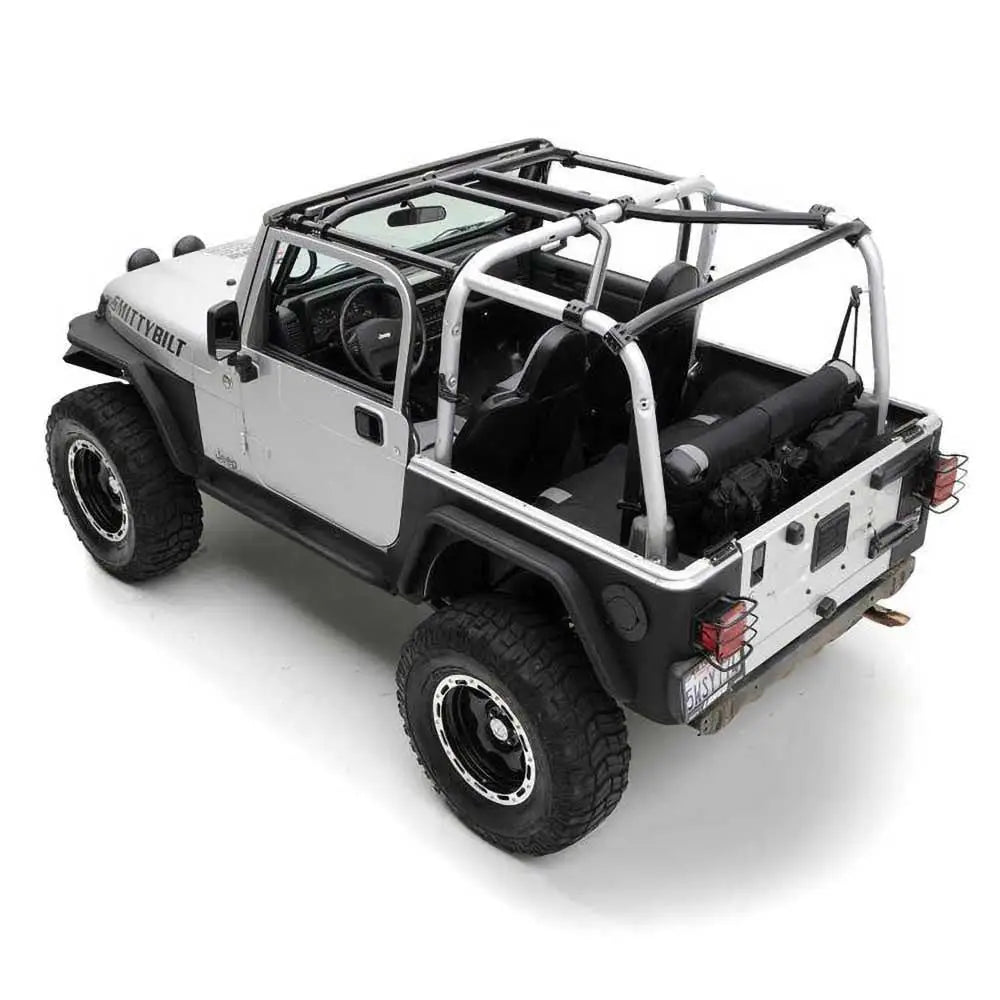 Jeep Wrangler Tj 97-06 Skliplater Beskyttelsesbur - Smittybilt Src - 2