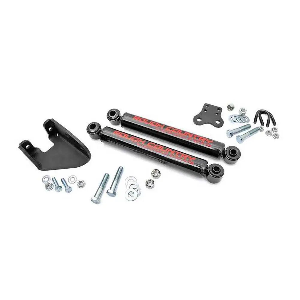 Jeep Wrangler Yj 87-95 Styringsdemper Med Dobbel Styring Rough Country Løft 4-6,5’ - 1