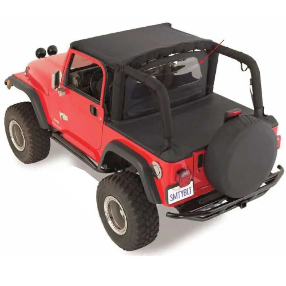 Jeep Wrangler Yj 87-95 Tak Lufteport Denim Black Smittybilt - 3