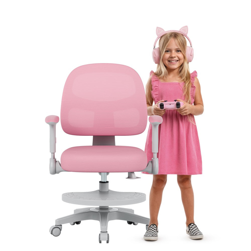 Mark Adler JUNIOR 5.0 rosa barneskrivebordsstol – forsidevisning