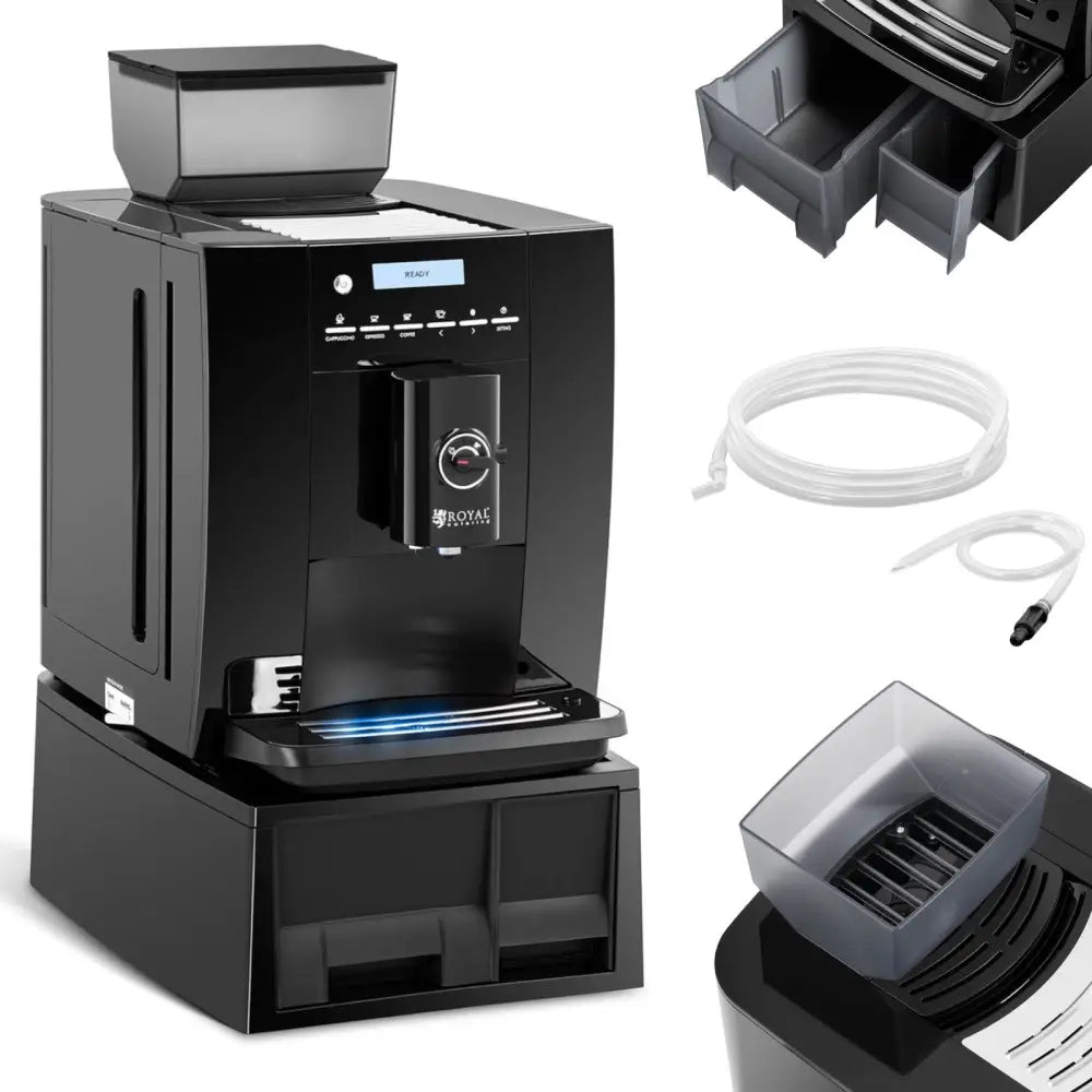 Kaffemaskin Med Melkeskummer Og Lcd-display - 1