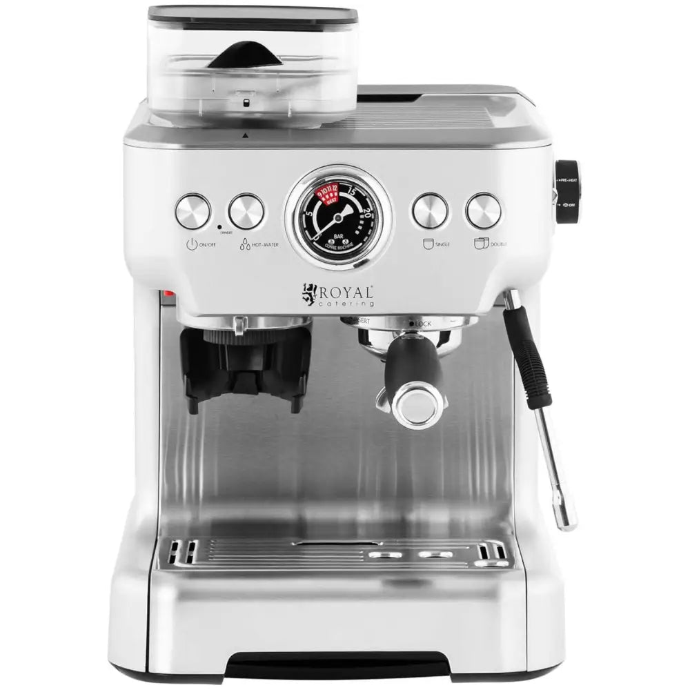 Kaffepress i Rustfritt Stål Royal Catering 20 Bar 2,5 l 1450 W. - 5