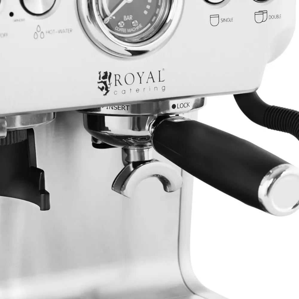 Kaffepress i Rustfritt Stål Royal Catering 20 Bar 2,5 l 1450 W. - 9