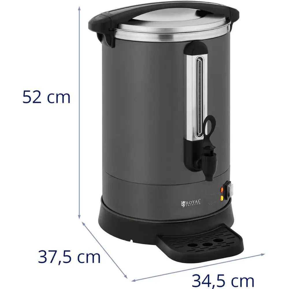 Kaffetrakter Med Tekanne Med Tappekran Og Dryppeplate 14 l 1400 w Grå - 7