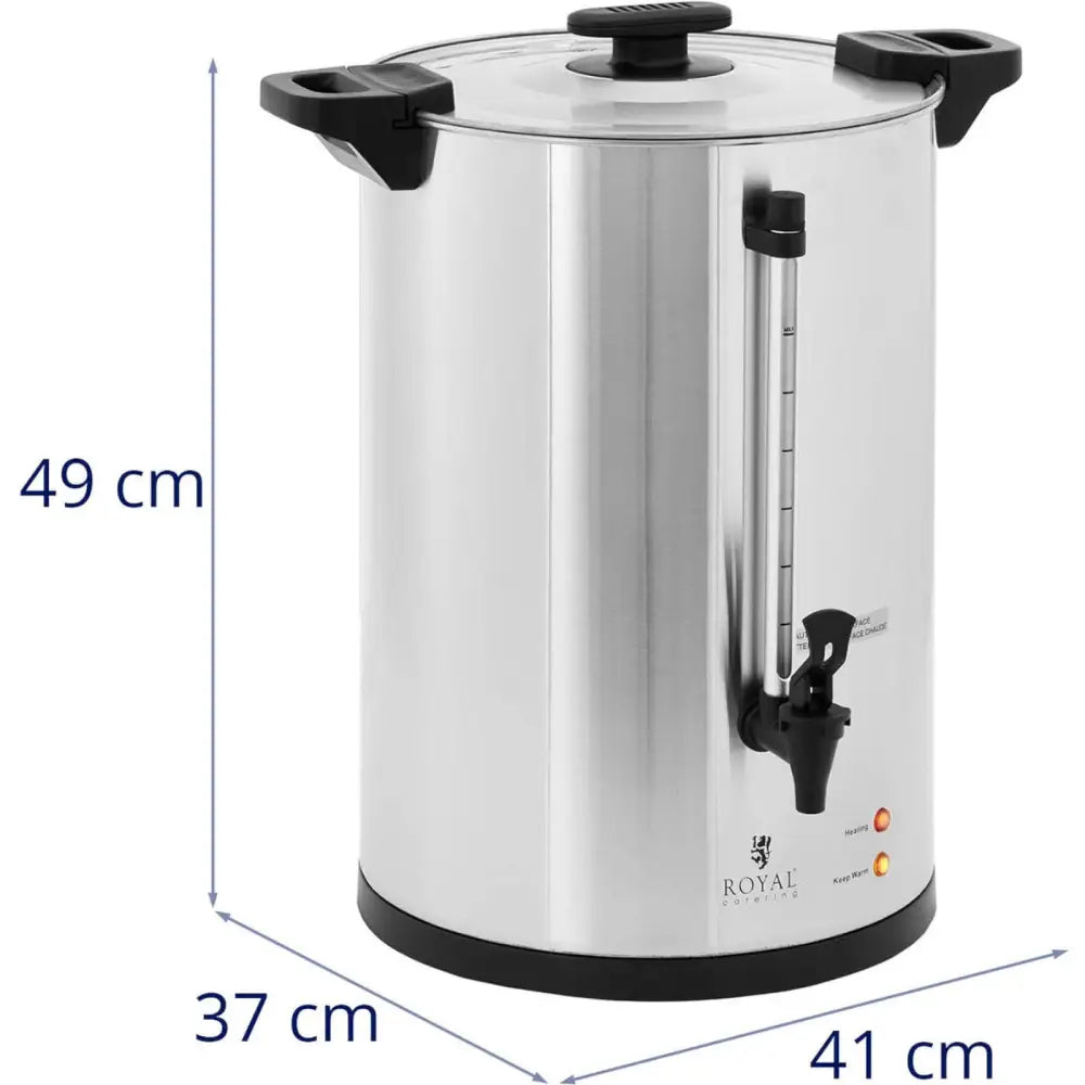 Kaffetrakter Og Tekoker Med Tappekran 20 l 1650 w Sølv - 7