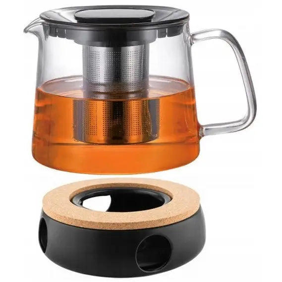 Kanne Med Infuser Lincoln 1,5l Florina + Svart Varmeholder - 1