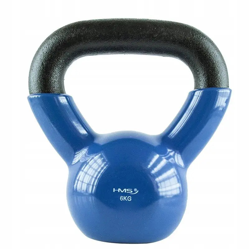 Kettlebell Belagt Med Vinyl 6 Kg Hms - 1