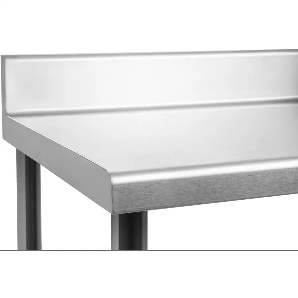 Kjøkkenbord Med Rustfritt Stål Benkeplate 200x60cm - 6