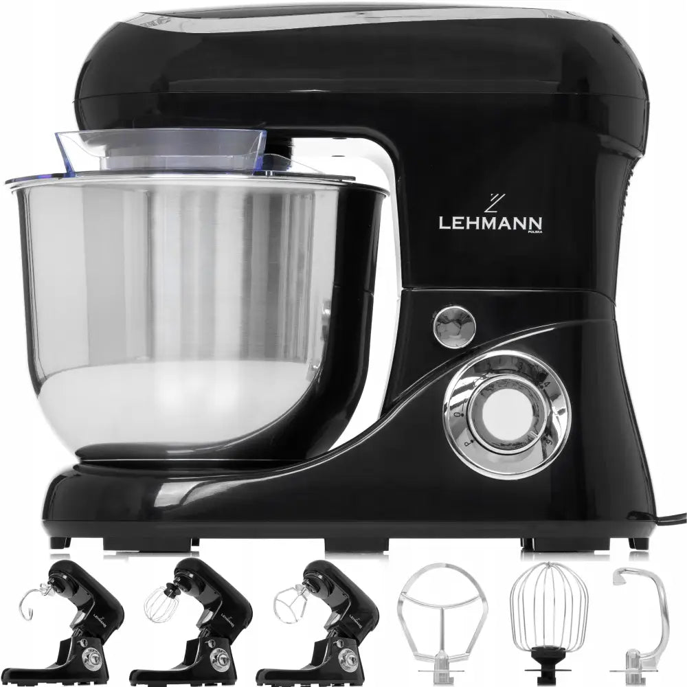 Kjøkkenmaskin Lehmann Pan-keik V2 2200 w Svart - 1