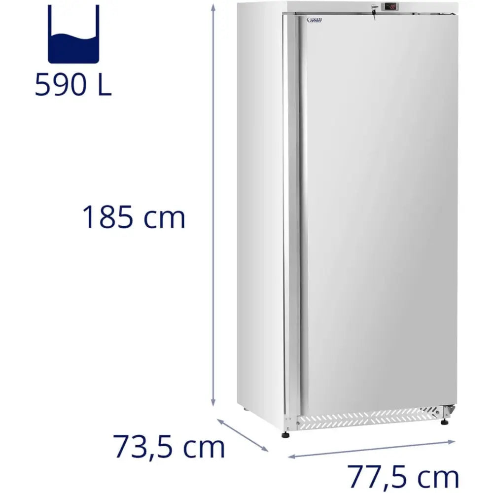 Kjølerom Fryser 1-dørs 7 Hyller 590 l 492 w - Sølv - 9