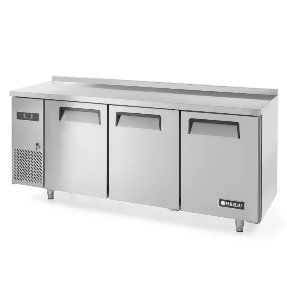 Kjøleskap Benkmodell Kitchen Line M/ Arbeidsflate 180cm -2/ + 8c - Hendi 233382 - 1
