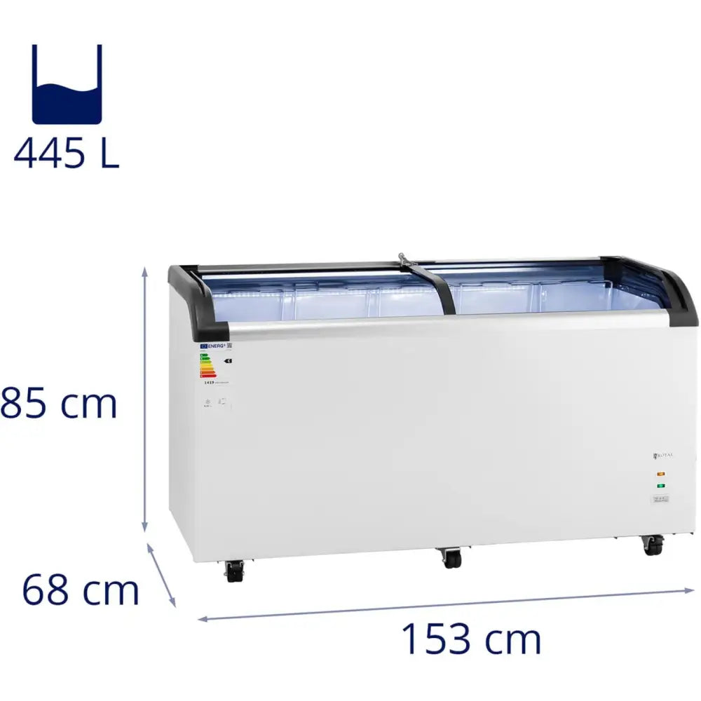 Kjøleskap Skapfryser Glasset For Iskrem Og Frossenmat 445 l 248 w - 9